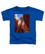 Tree Reaches Skyward In Bryce Canyon National Park Toddler T-Shirt