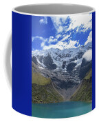 Majestic Mountain Overlooks Humantay Lake Coffee Mug