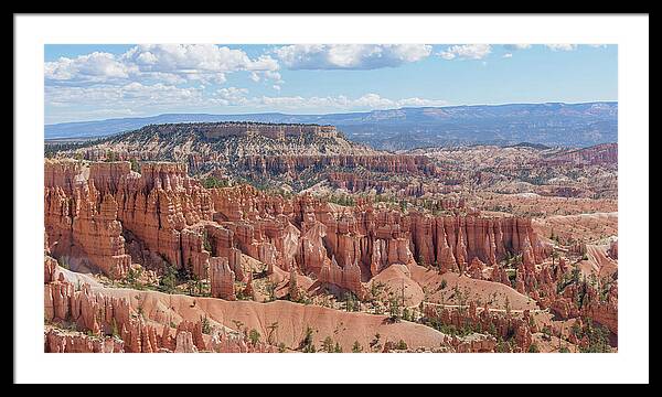 Majestic Hoodoos Of Bryce Canyon Framed Print