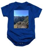 Majestic Mountain Views At Machu Picchu Baby One-Piece