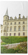 Majestic Castle On Hill Bath Towel