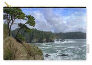 Coastal Serenity With Rugged Cliffs Zip Pouch