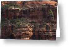Majestic Red Rock Formations In Sedona Arizona Greeting Card