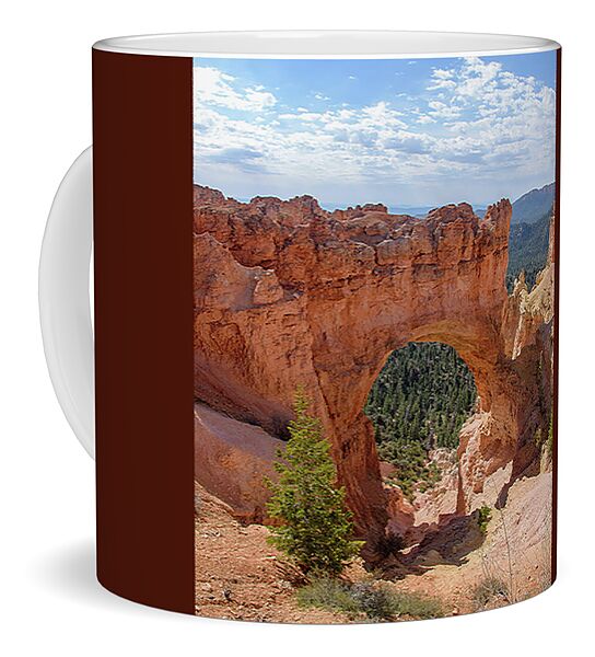 Majestic Natural Rock Arch In Bryce Canyon National Park Coffee Mug