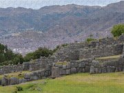 Saqsaywaman Incan Ruin In Cusco Peru Jigsaw Puzzle