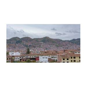 Rooftops and Hills of Cusco by Brandon Wichmann