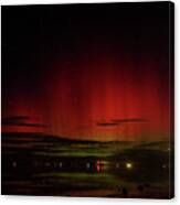 Mesmerizing Northern Lights Display Canvas Print