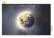 Celestial Moon In Ethereal Glow Zip Pouch
