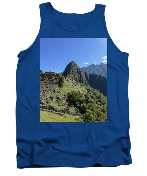 Machu Picchu In Sunlit Splendor Tank Top