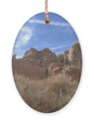 Desert Cliffs In Capitol Reef National Park Ornament