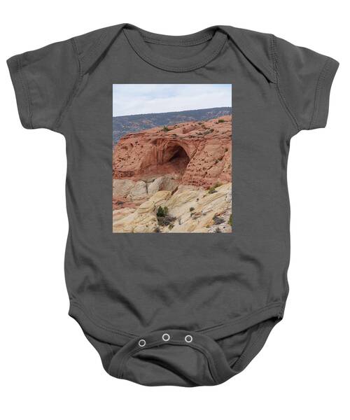 Natural Arch In Desert Landscape Baby One-Piece