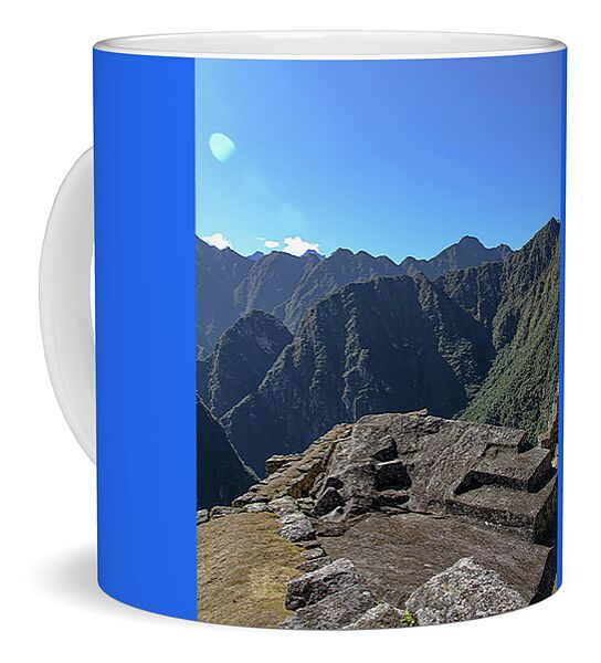 Majestic Mountain Views At Machu Picchu Coffee Mug