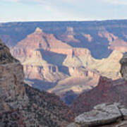 Majestic Grand Canyon Vista At Sunset Art Print