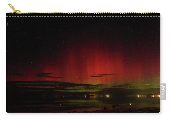 Mesmerizing Northern Lights Display Zip Pouch