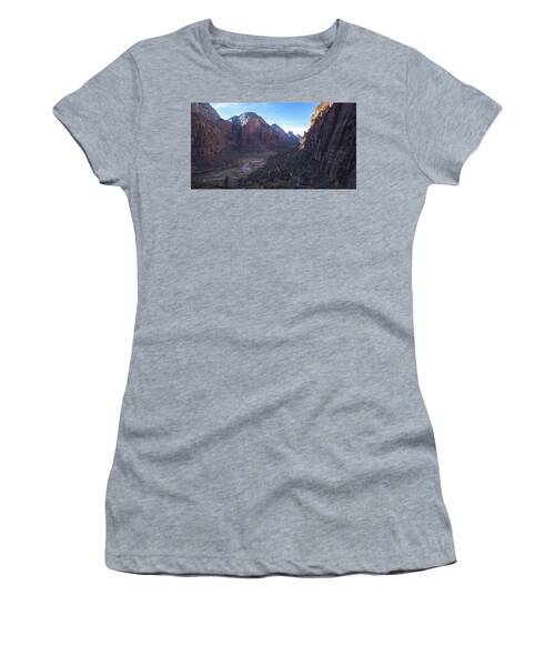 Breathtaking Valley Vista In Zion National Park Women's T-Shirt