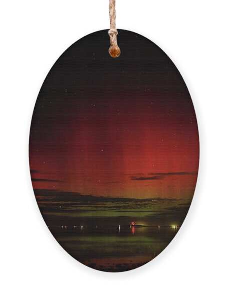 Mesmerizing Northern Lights Display Ornament