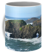 Majestic Coastal Rock Formations Coffee Mug