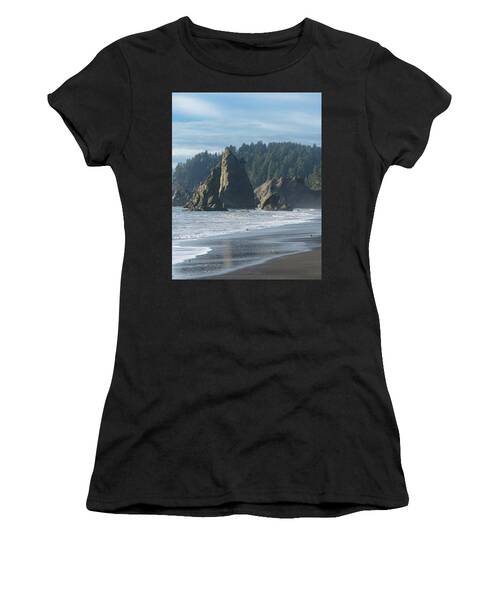 Dramatic Coastal Rock Formations Women's T-Shirt