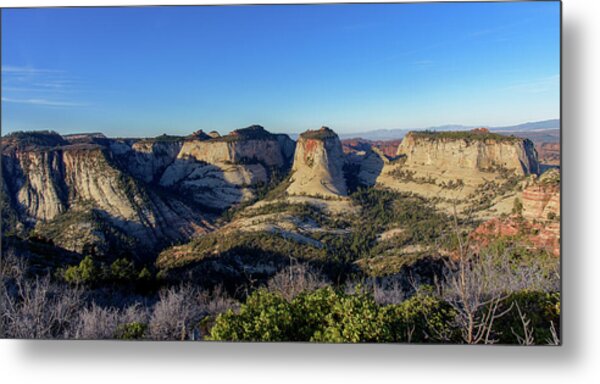 Majestic National Park Canyon Views Metal Print