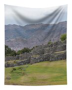 Saqsaywaman Incan Ruin In Cusco Peru Tapestry