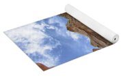 Majestic Rock Formations In Capitol Reef National Park Yoga Mat