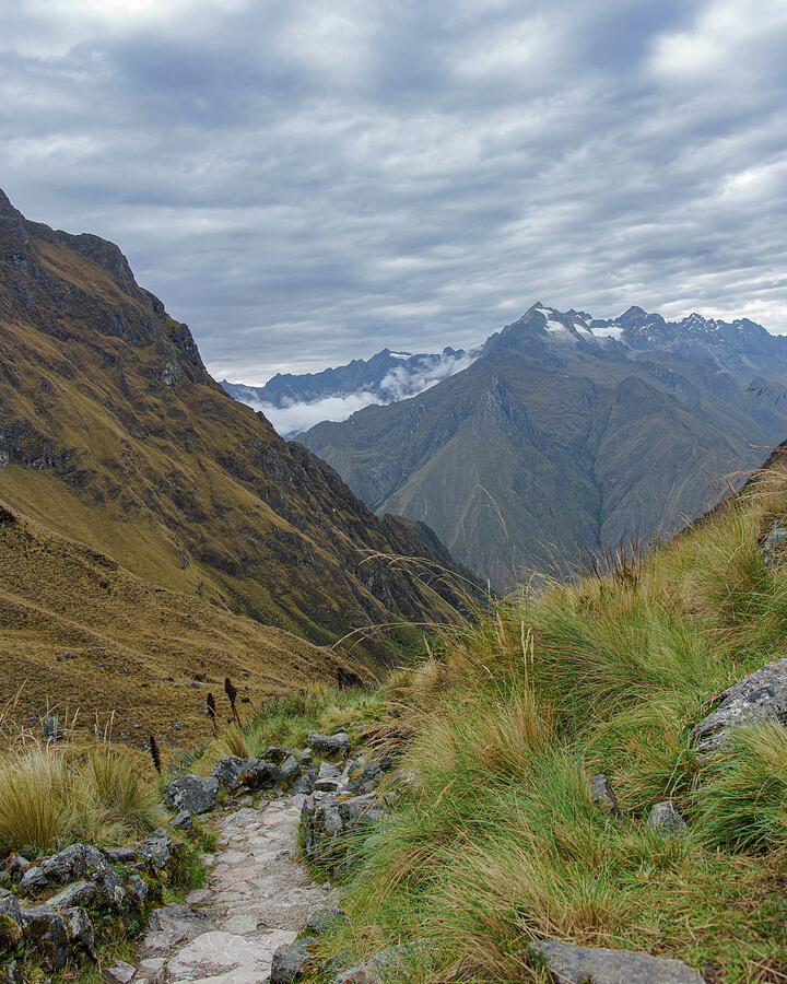 Trail Through Majestic Mountain Landscape to Dead Woman's Pass